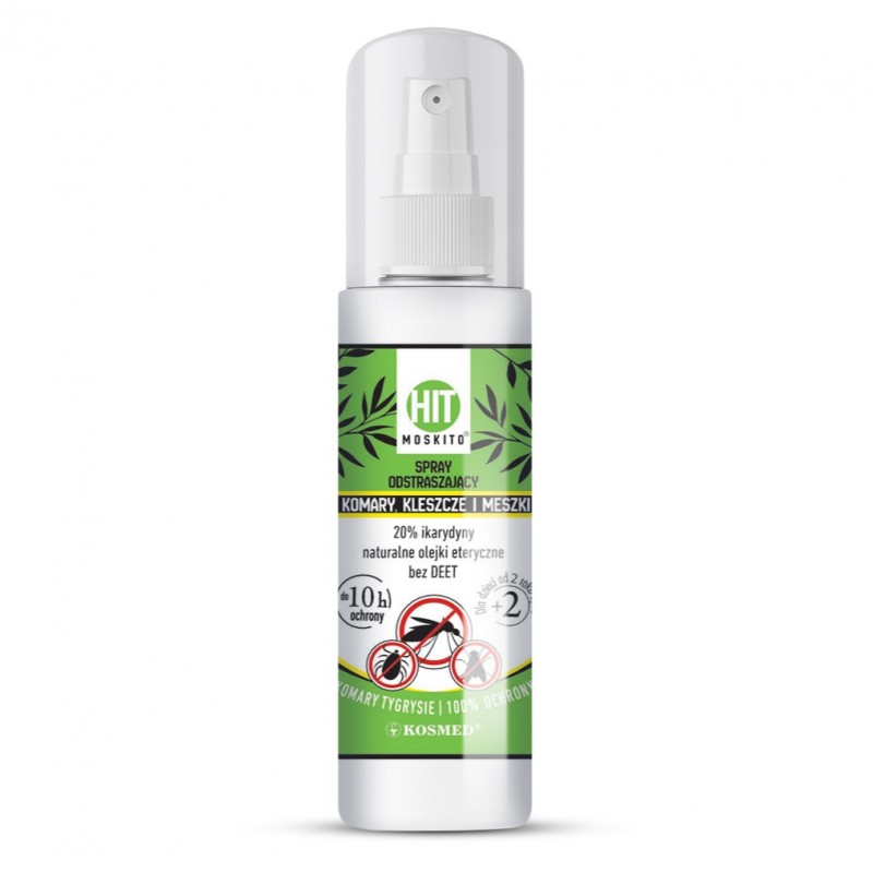 Spray na komary, kleszcze i meszki HIT MOSKITO 80 ml