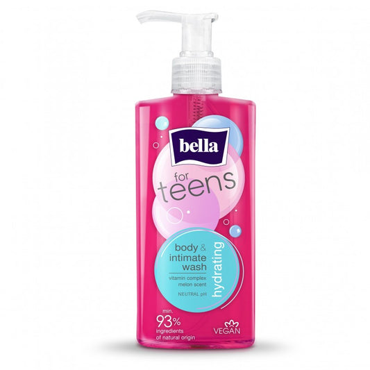 Żel pod prysznic i do higieny intymnej Bella For Teens 250 ml