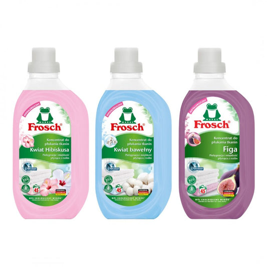 Koncentrat do płukania tkanin Frosch 900 ml