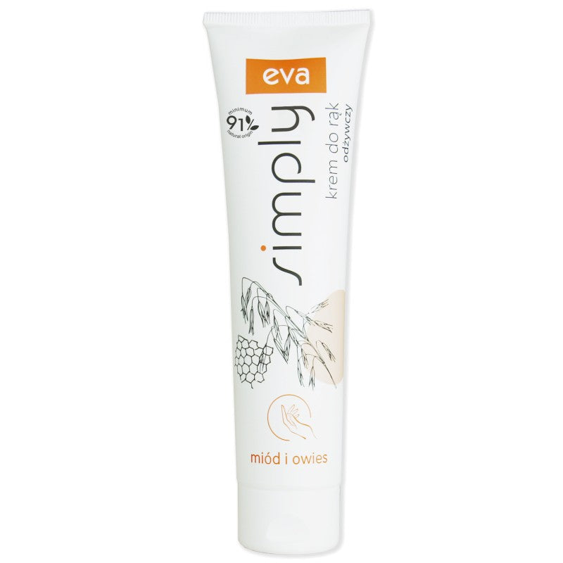 Odżywczy krem do rąk Miód i Owies Eva Simply 100 ml