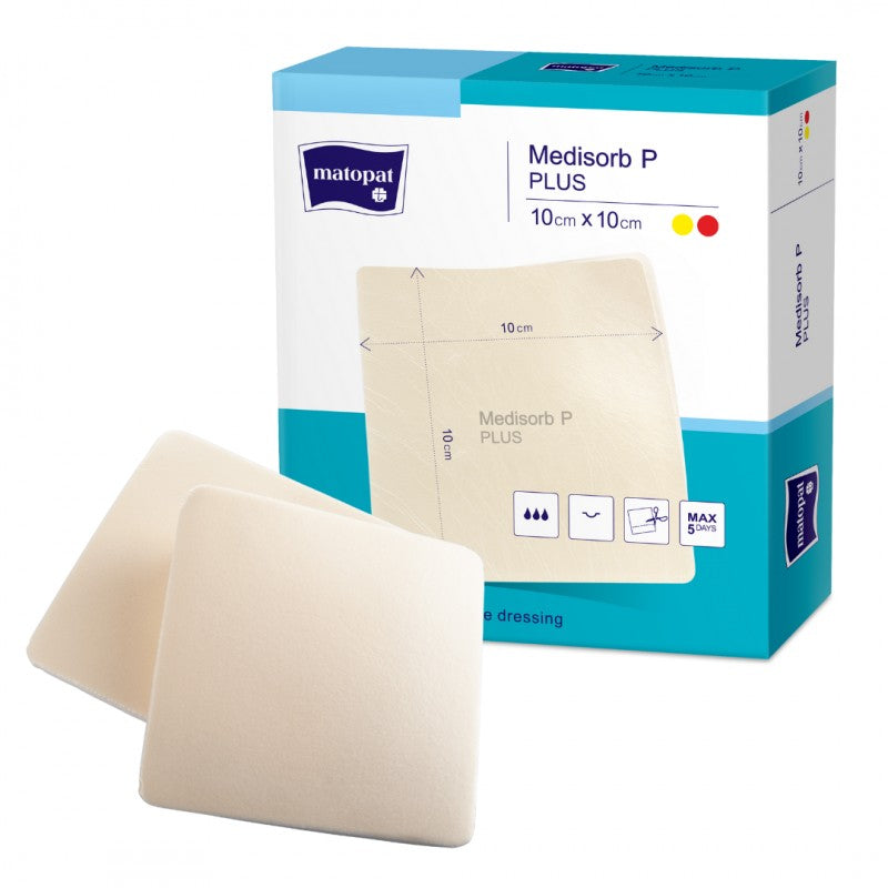 Opatrunek poliuretanowy Medisorb P PLUS 10 szt.