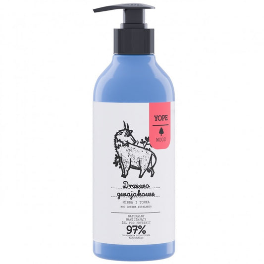 Żel pod prysznic YOPE Wood Drzewo gwajakowe 400 ml