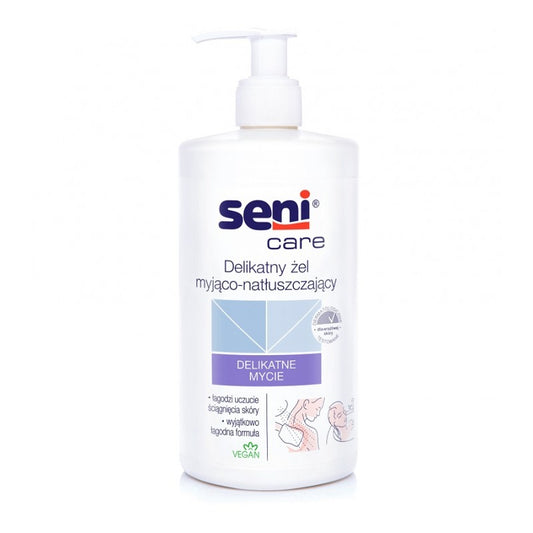 Delikatny żel myjąco-natłuszczający Seni Care 500 ml