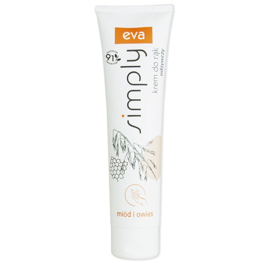 Odżywczy krem do rąk Miód i Owies Eva Simply 100 ml
