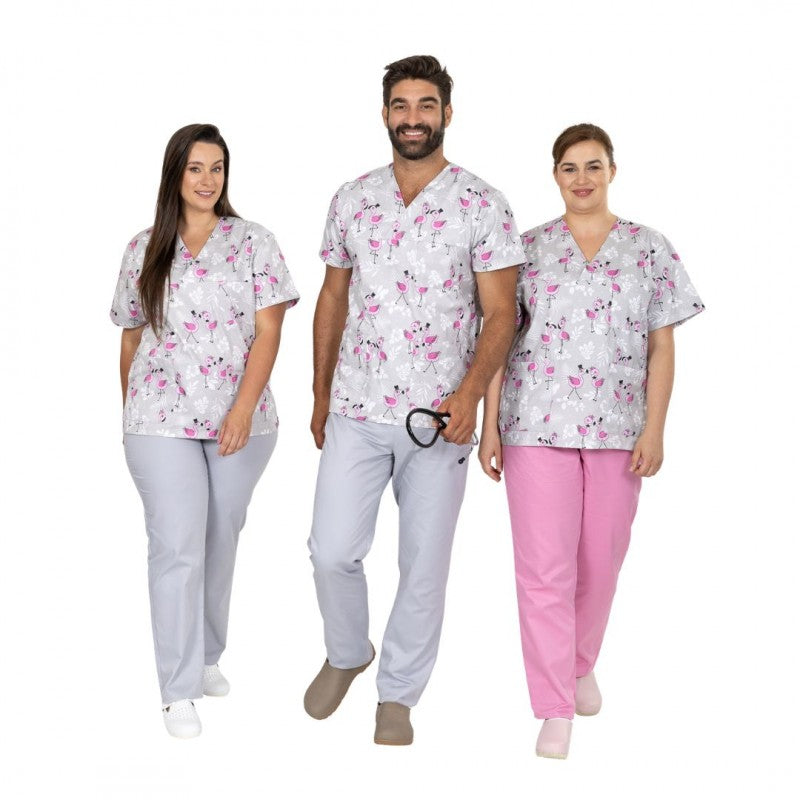 Bluza MEDIFIT model 36 unisex Matopat, wzór flaming