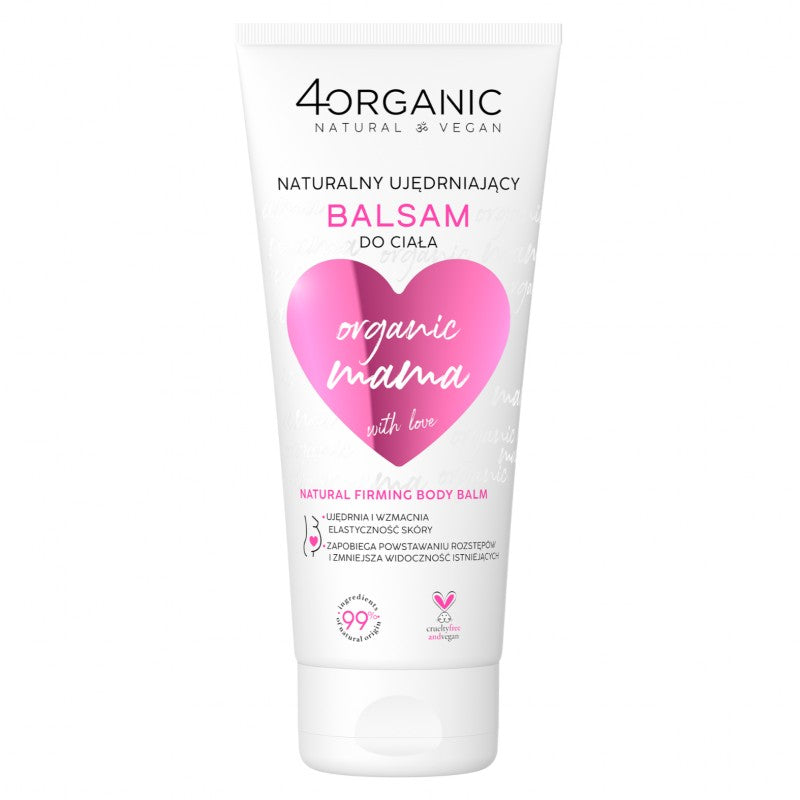 Naturalny ujędrniający balsam do ciała 4Organic Mama 200 ml