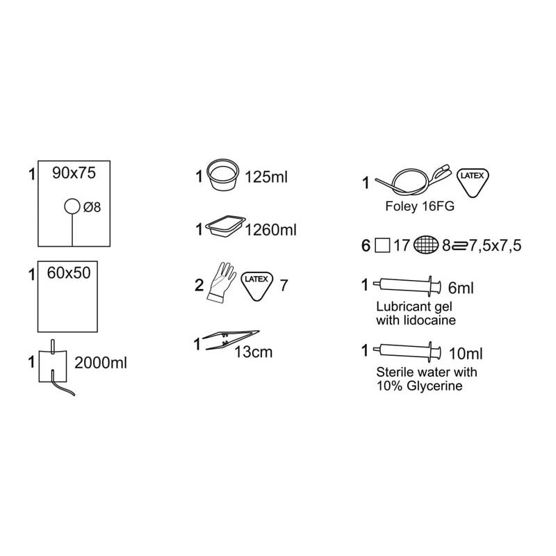 Zestaw do cewnikowania Torebka papierowo-foliowa Matoset