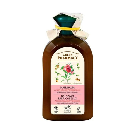 Balsam do włosów suchych i zniszczonych Green Pharmacy Olej arganowy i granat 300 ml