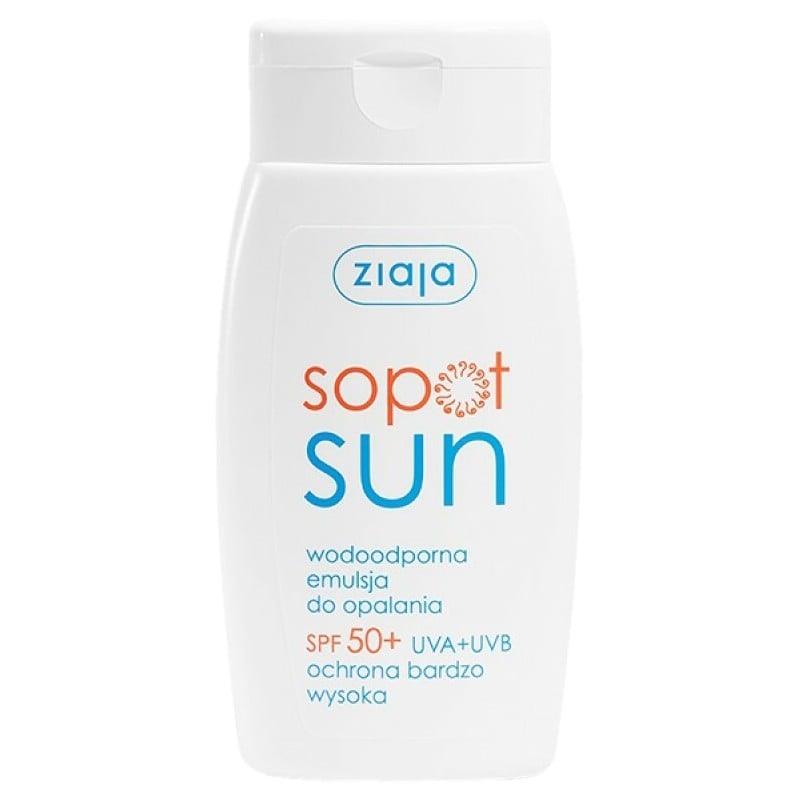Emulsja do opalania SPF 50+ Ziaja Sopot Sun 125 ml