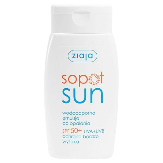 Emulsja do opalania SPF 50+ Ziaja Sopot Sun 125 ml