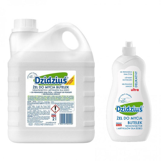 DZIDZIUŚ Hipoalergiczny żel do mycia butelek i akcesoriów 500ml