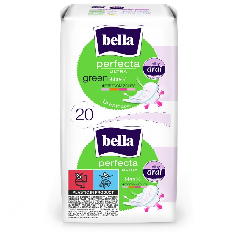 Podpaski higieniczne Bella Perfecta Ultra Green